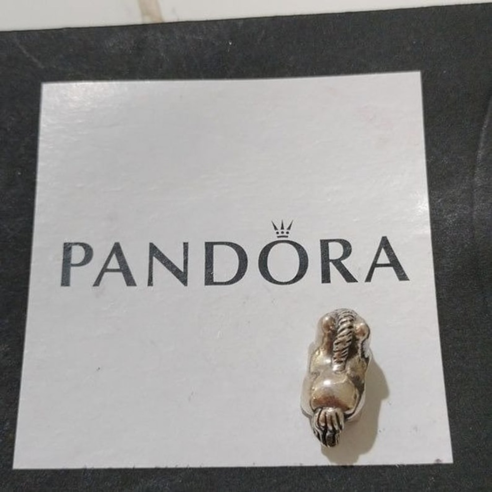 Pandora Retired Sterling Silver Horse charm